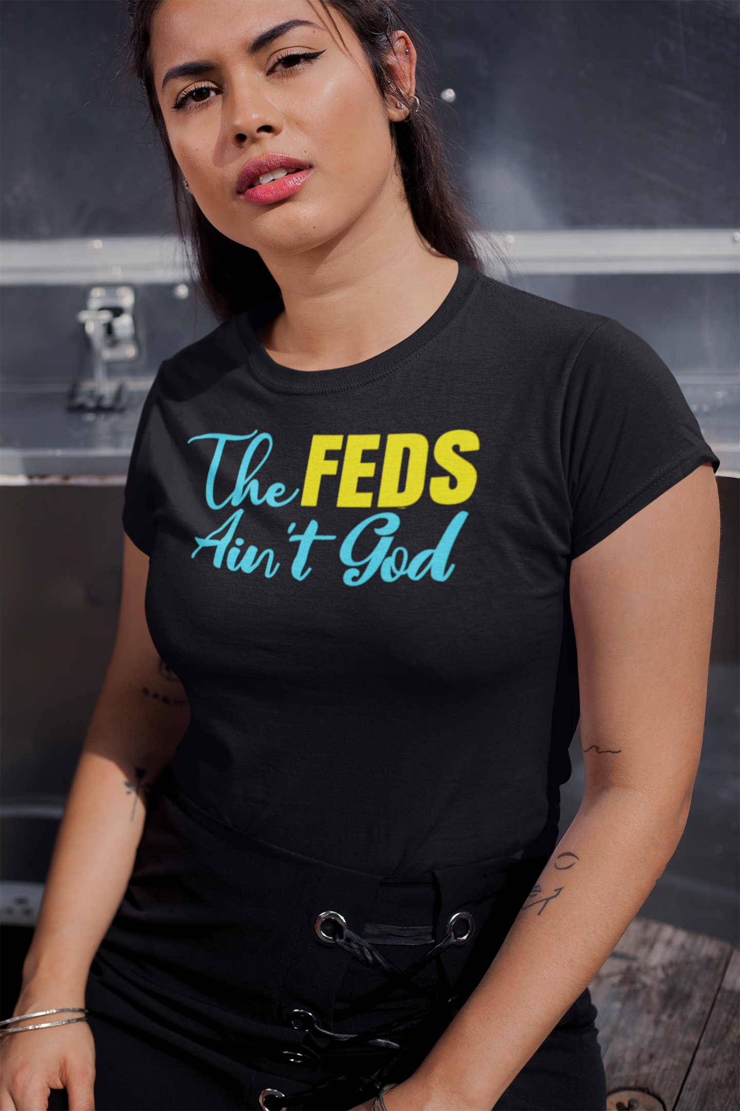 The Feds Aint God Short-Sleeve T-Shirt