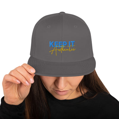 'Keep It Authentic" Snapback hat