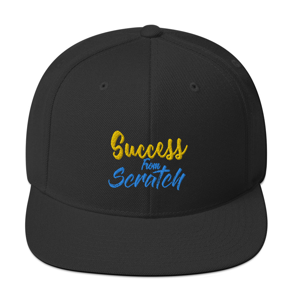 "Success from Scratch" Snapback Hat